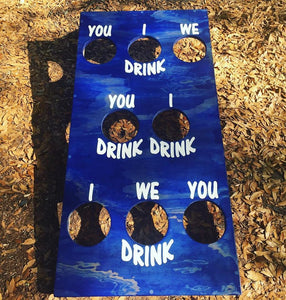 Drink-Up Bean Bag Toss Game 4 bags included