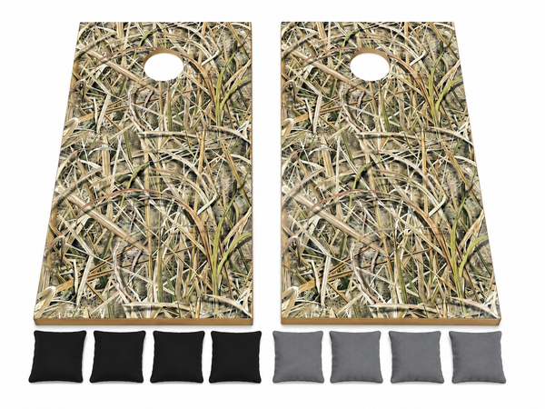 Duck Blind Camo Cornhole Set With Bean Bags