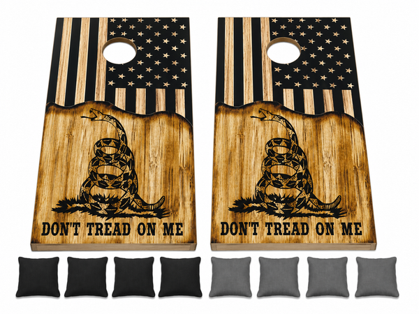 Don’t Tread Cornhole Set With Bean Bags