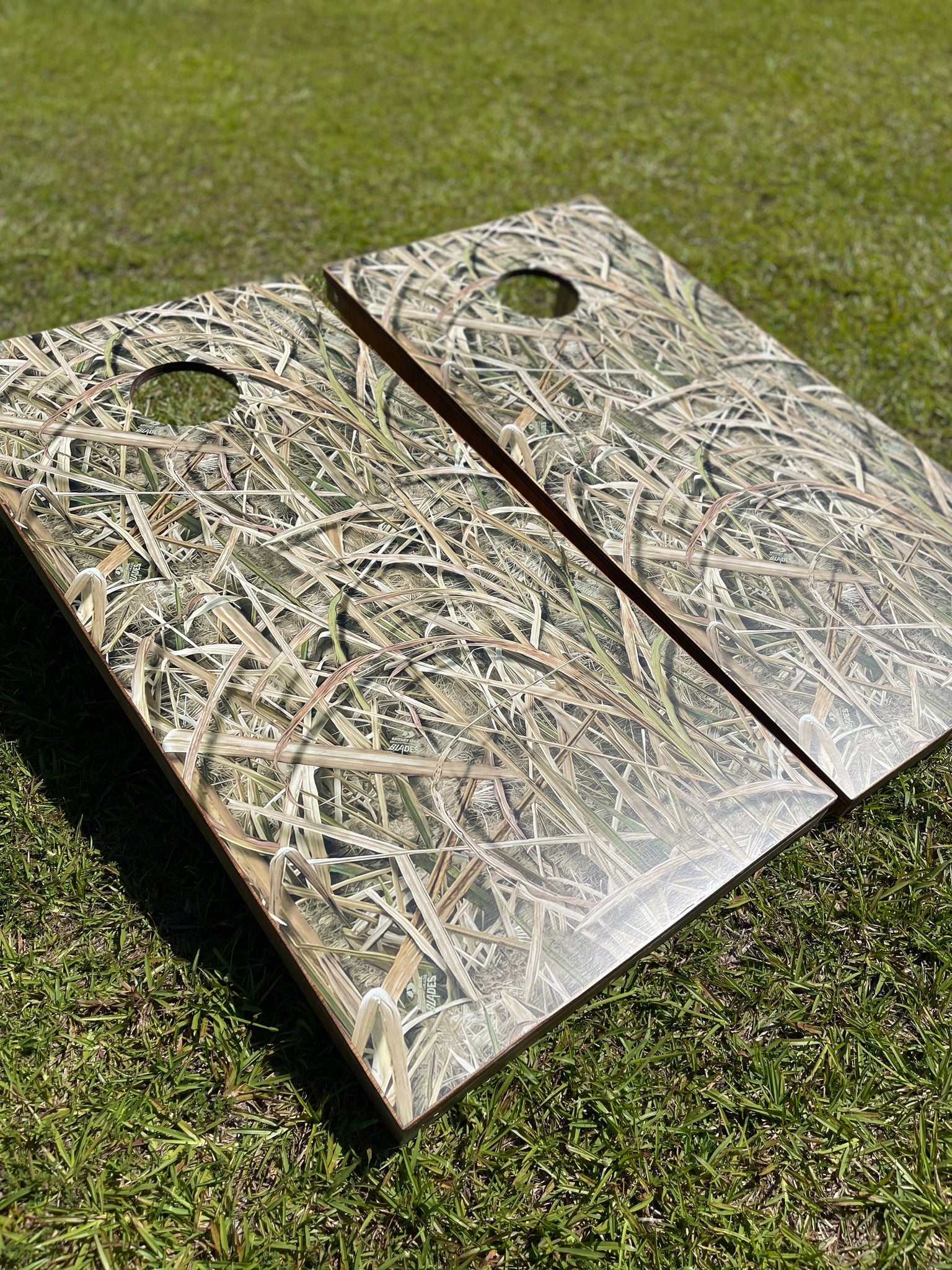 Duck Blind Camo Cornhole Set With Bean Bags