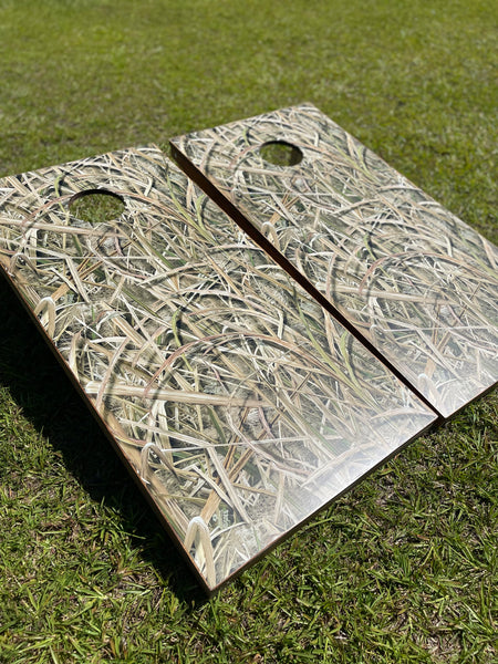 Duck Blind Camo Cornhole Set With Bean Bags