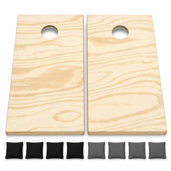 Plain Cornhole Set With Bean Bags
