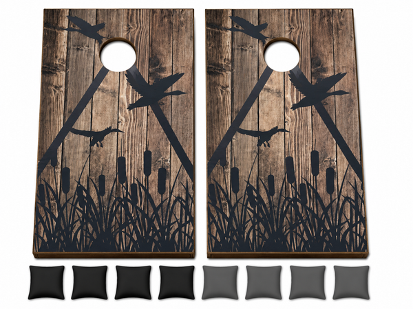Duck Hunting Cornhole Set With Bean Bags