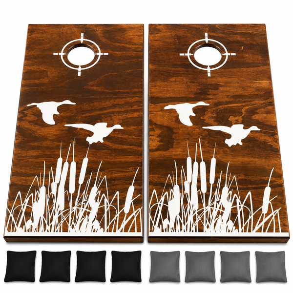 Ducks Silhouette Cornhole Set With Bean Bags