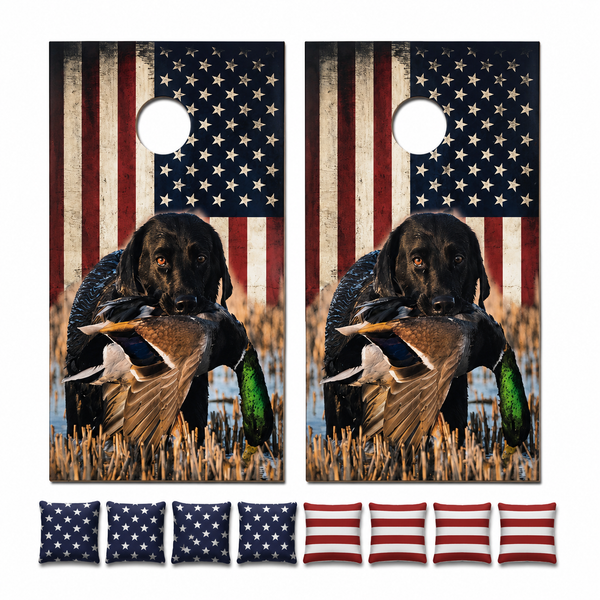 Bird Dog Cornhole Set With Bean Bags