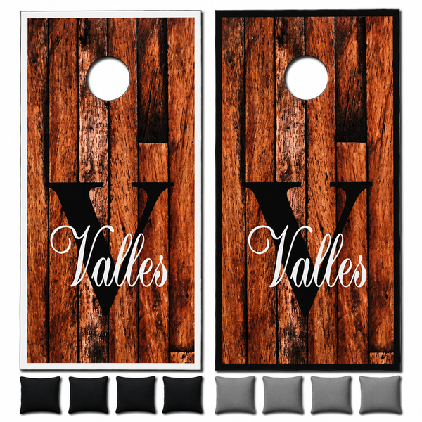 Custom Cornhole Set With Bean Bags