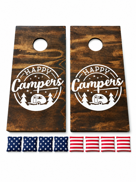Camping Size Cornhole Set With Bean Bags