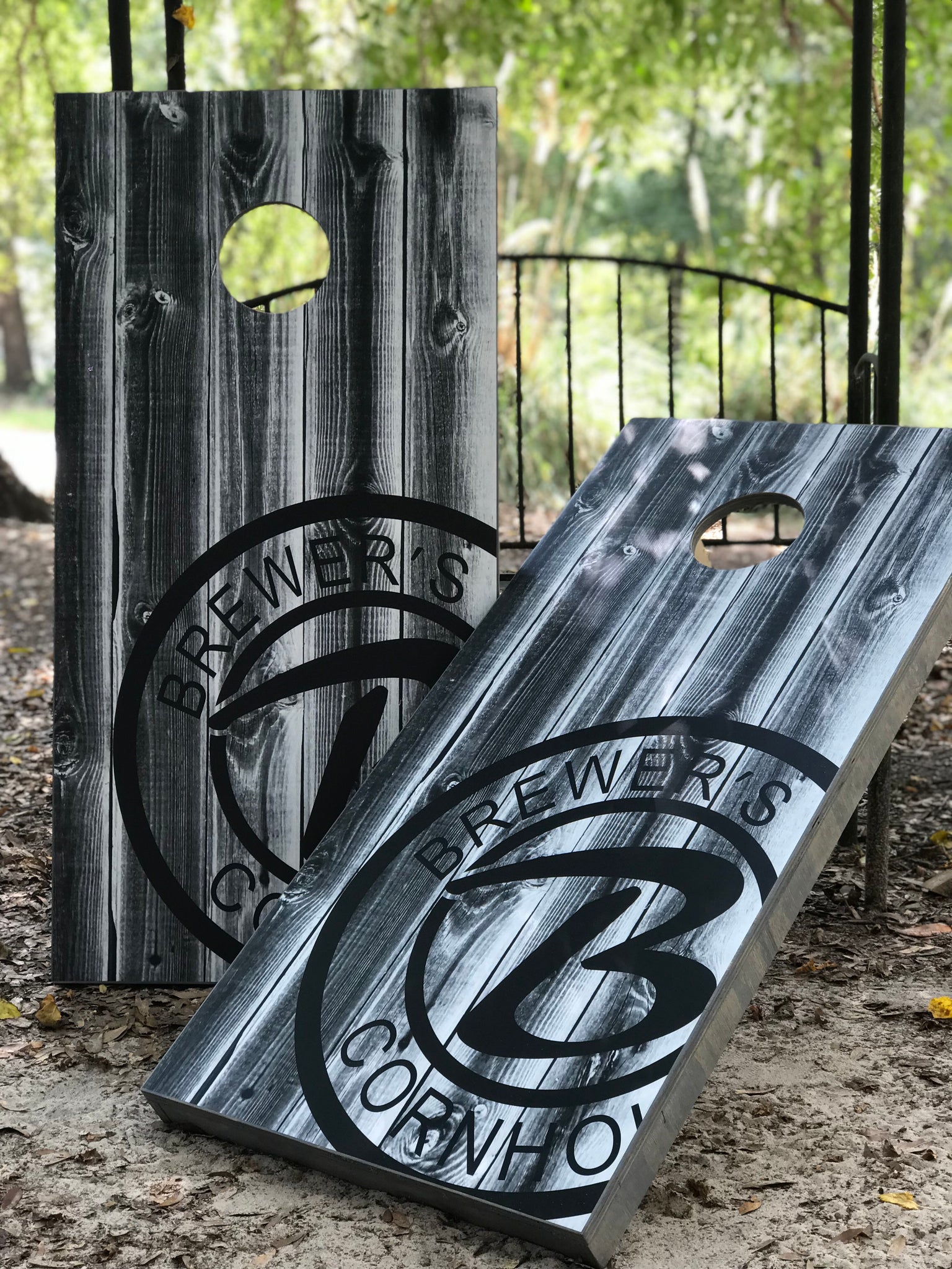 Personalized Cornhole Set With Bean Bags