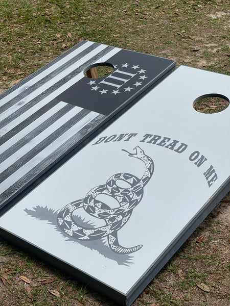 Don’t Tread Cornhole Set With Bean Bags