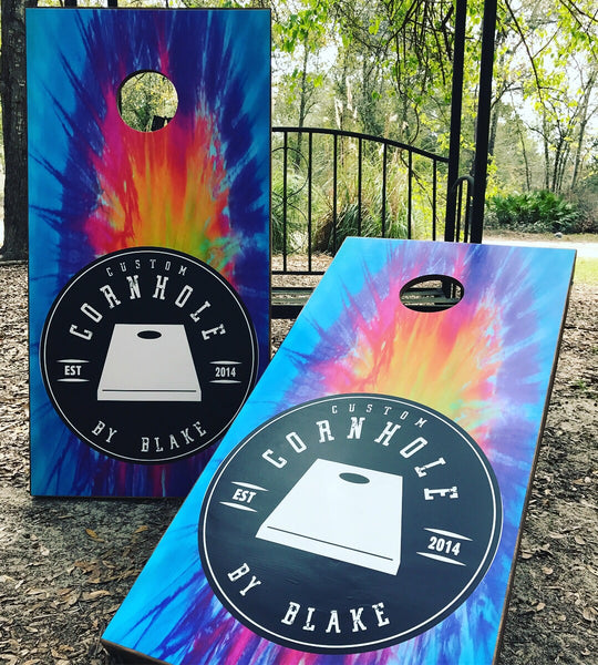 Divided House Cornhole Set With Bean Bags